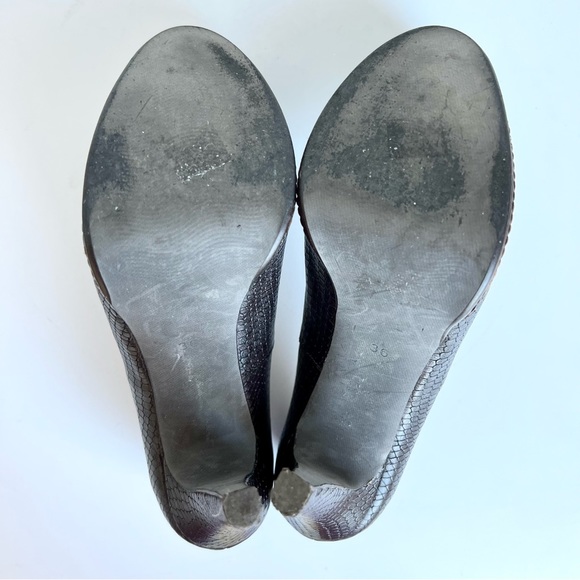 6 TERGAN Pumps Career Shoes Platform Stilettos High Heels - Picture 13 of 14